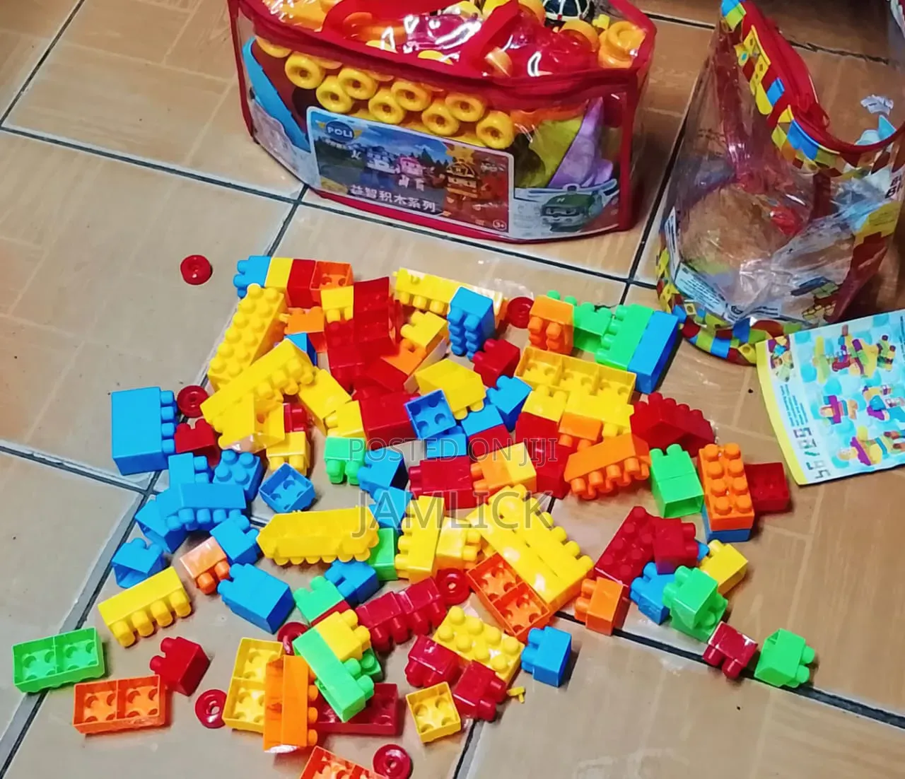 Toddlers Building Blocks Set Educational Kids Toy - C