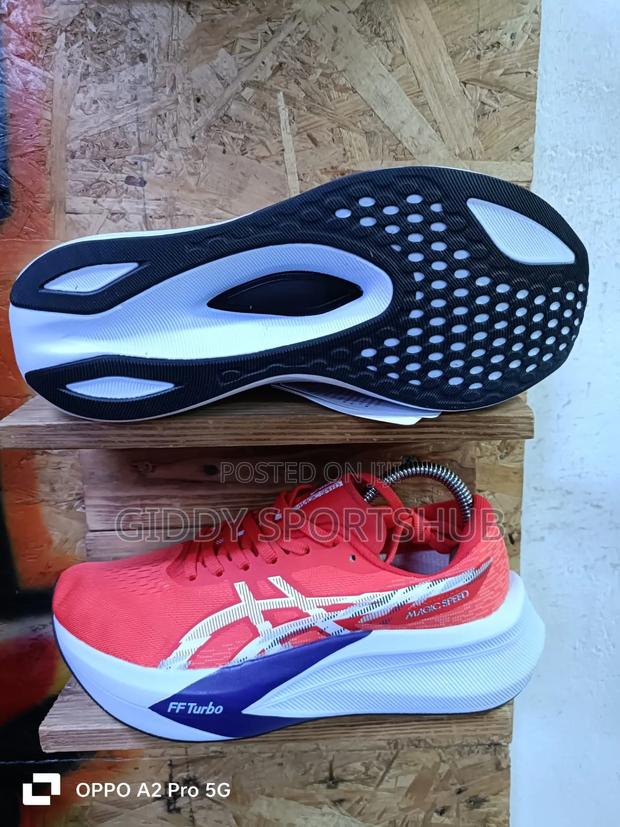 Asics Ff Turbo Tokyo Runners Red - main view
