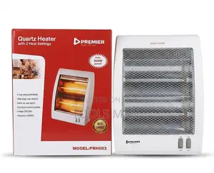 Premier Quartz Room Heater Prh003 - 800w Portable Electric Heater