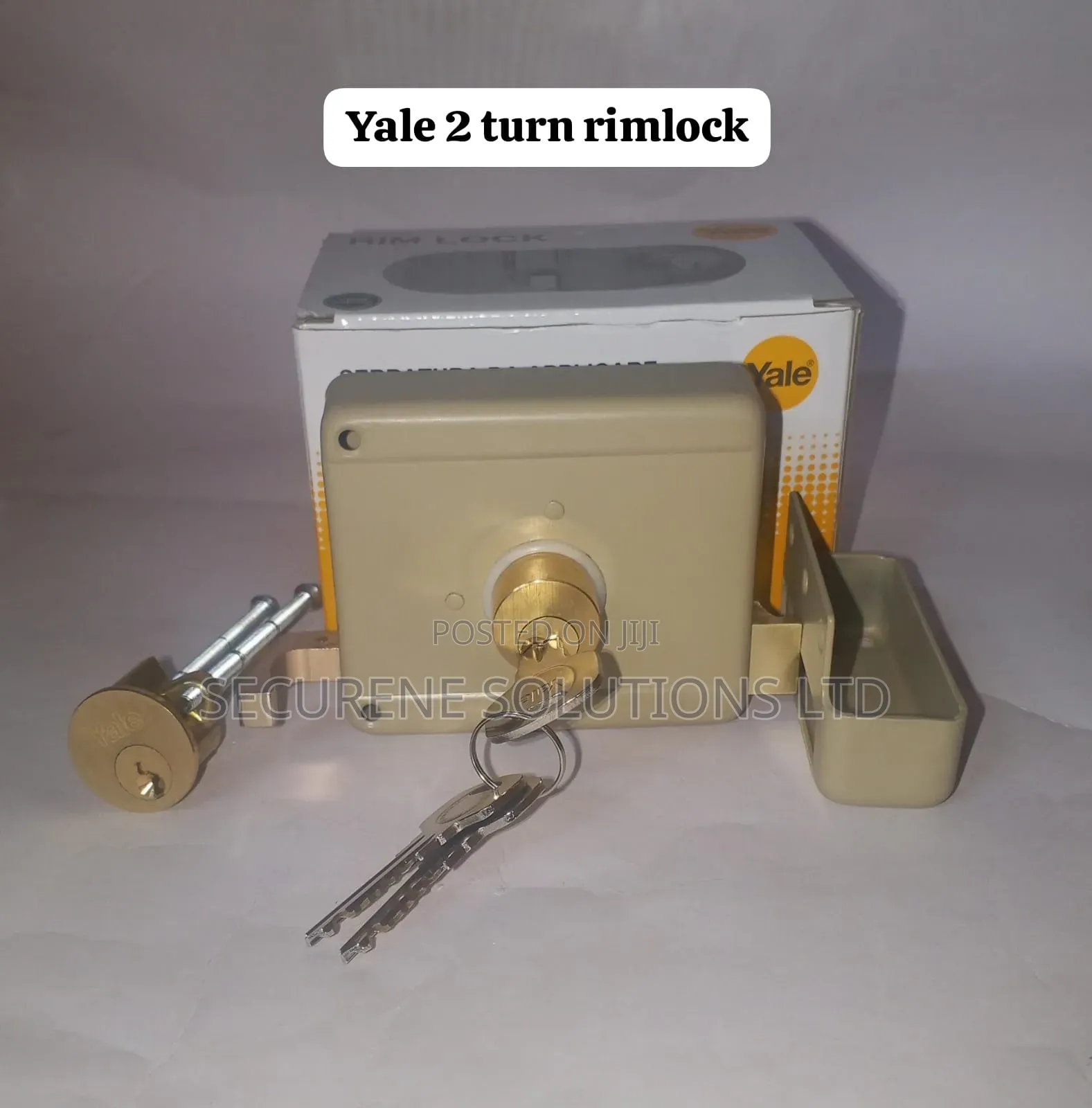 Yale Double Cylinder Mechanical Rim Lock