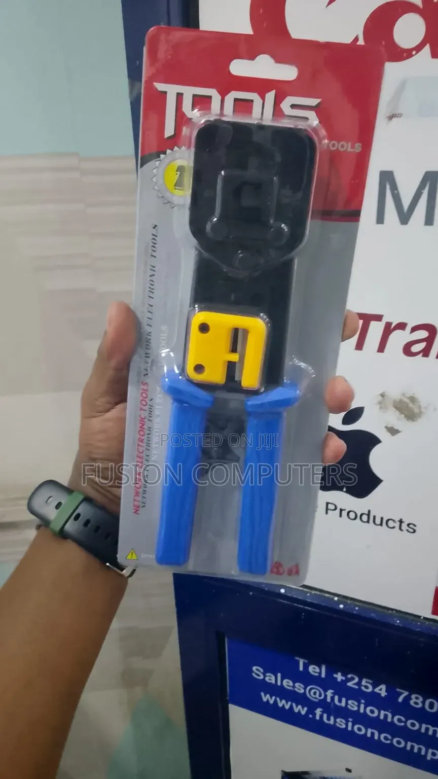 Crimping Tool With Pass Through