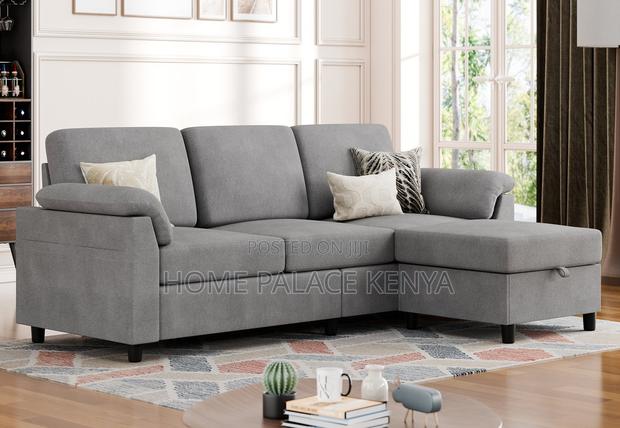 Home Sofa: 3 Seater Cloud Couch With Ottoman - thumbnail 9