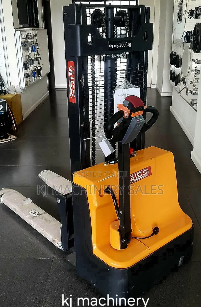 2 Ton Fully Electric Pallet Stacker Available