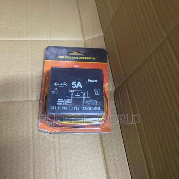 Compact 24v to 12v Dc Converter for Cars and Trucks