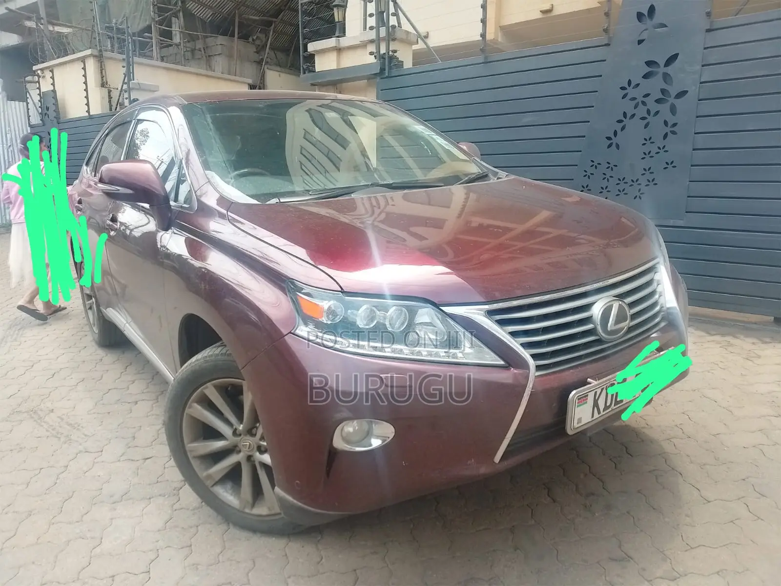 Lexus RX 2014 Maroon