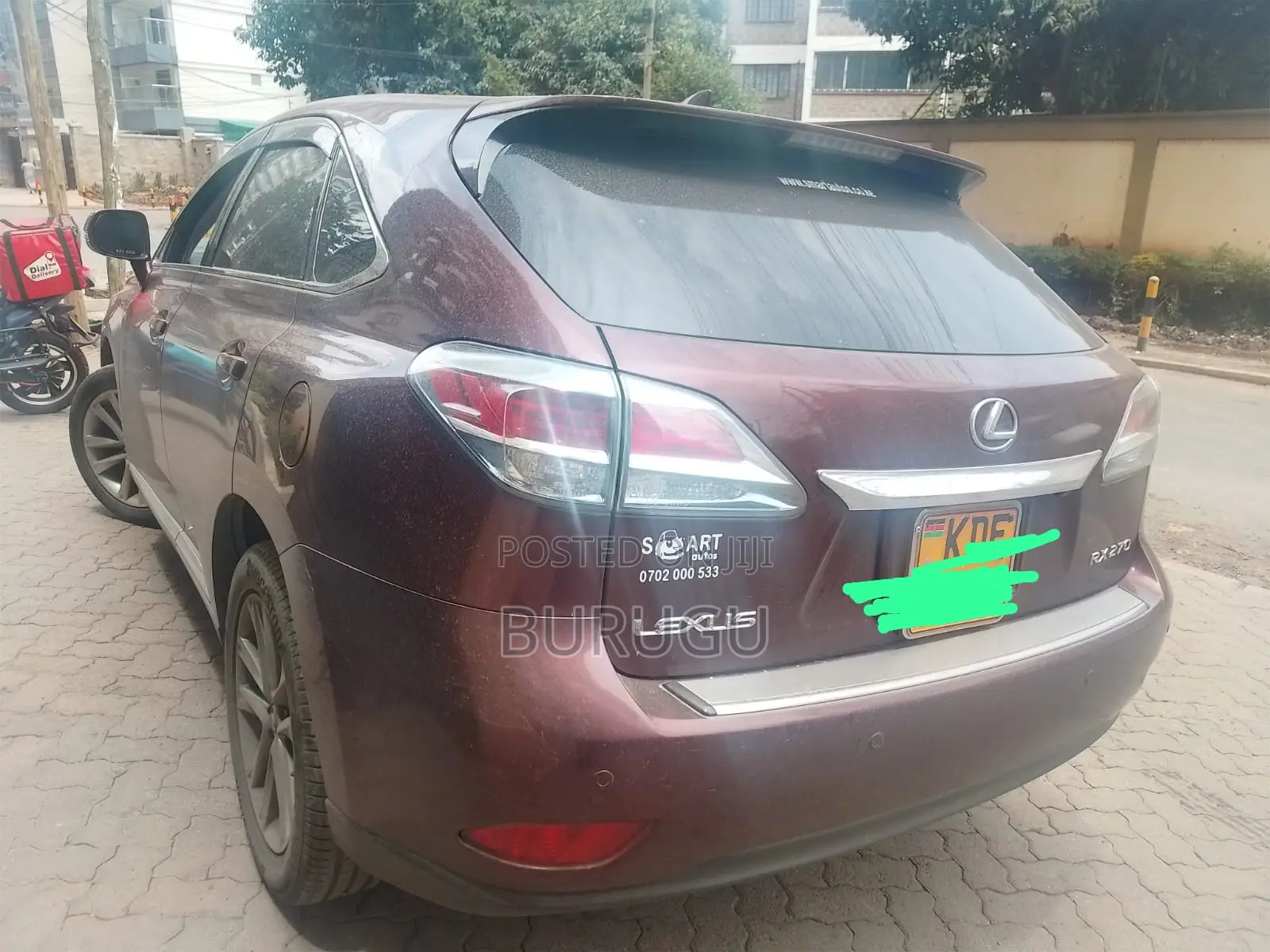Lexus RX 2014 Maroon