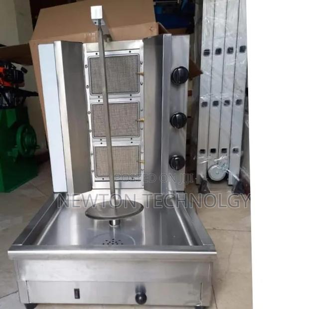Commercial Shawarma 3 Gas Burner Machine