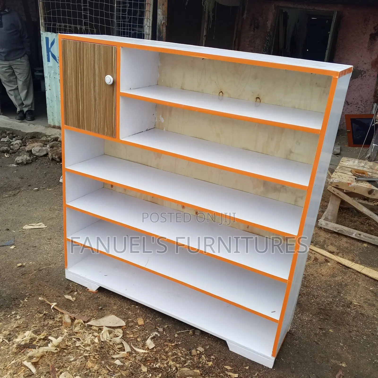 White Shoe Rack