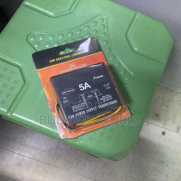 Vehicle Dc Converter 24v to 12v 5a Power Supply Adapter