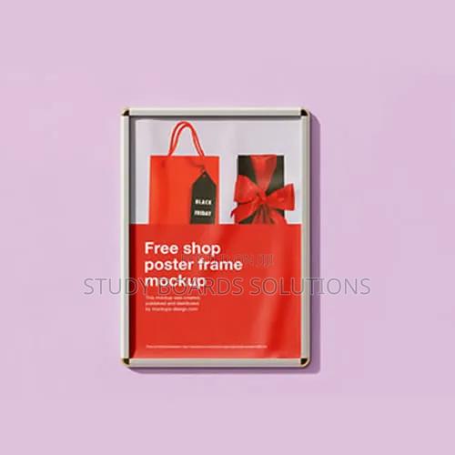 A2 Aluminium Snapper Frame For Restaurants