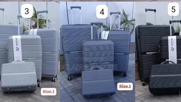 Fashion 4 in 1 Unbreakble Laxurious Rubber Suitcase