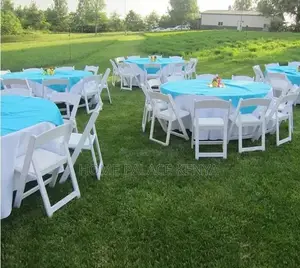 Outdoor Chair: Plastic Folding Banquet Chairs