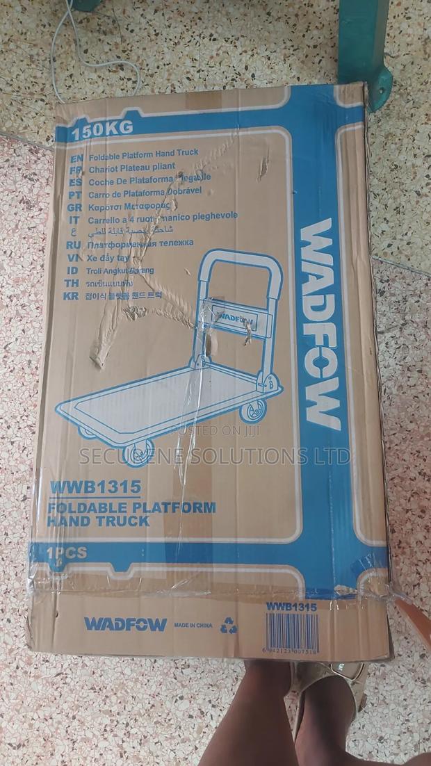 150kgs Wadfow Foldable Platform Hand Truck, Model Wwb1315. - thumbnail 3