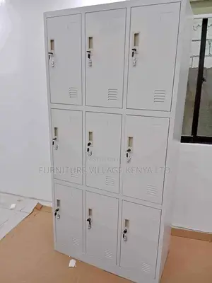 Multi 9 Door Storage Cabinet Locker