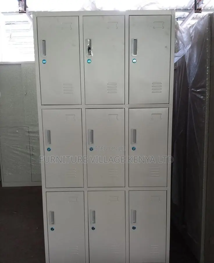 Multi 9 Door Storage Cabinet Locker