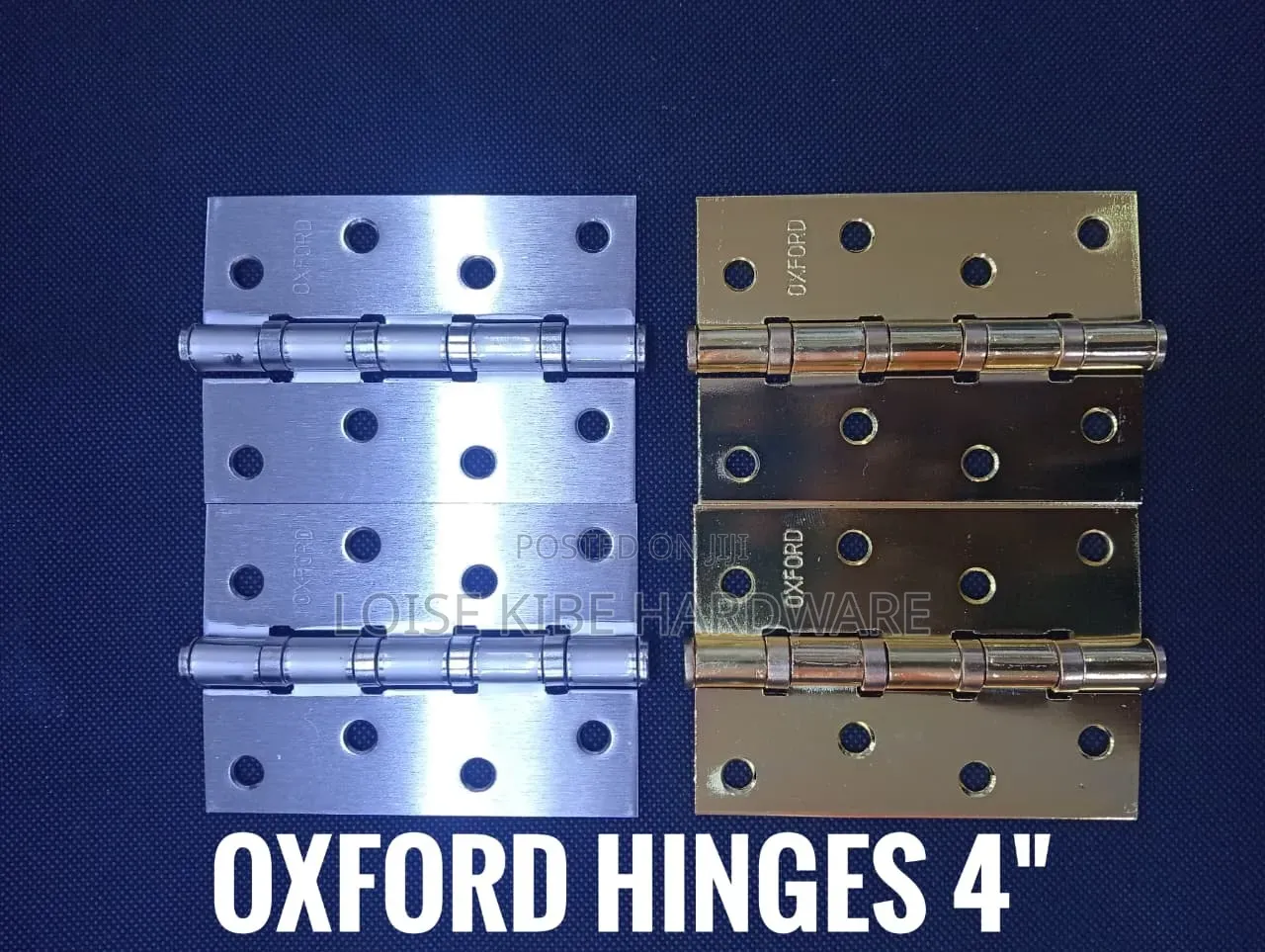 Oxford Hinges 4" Available