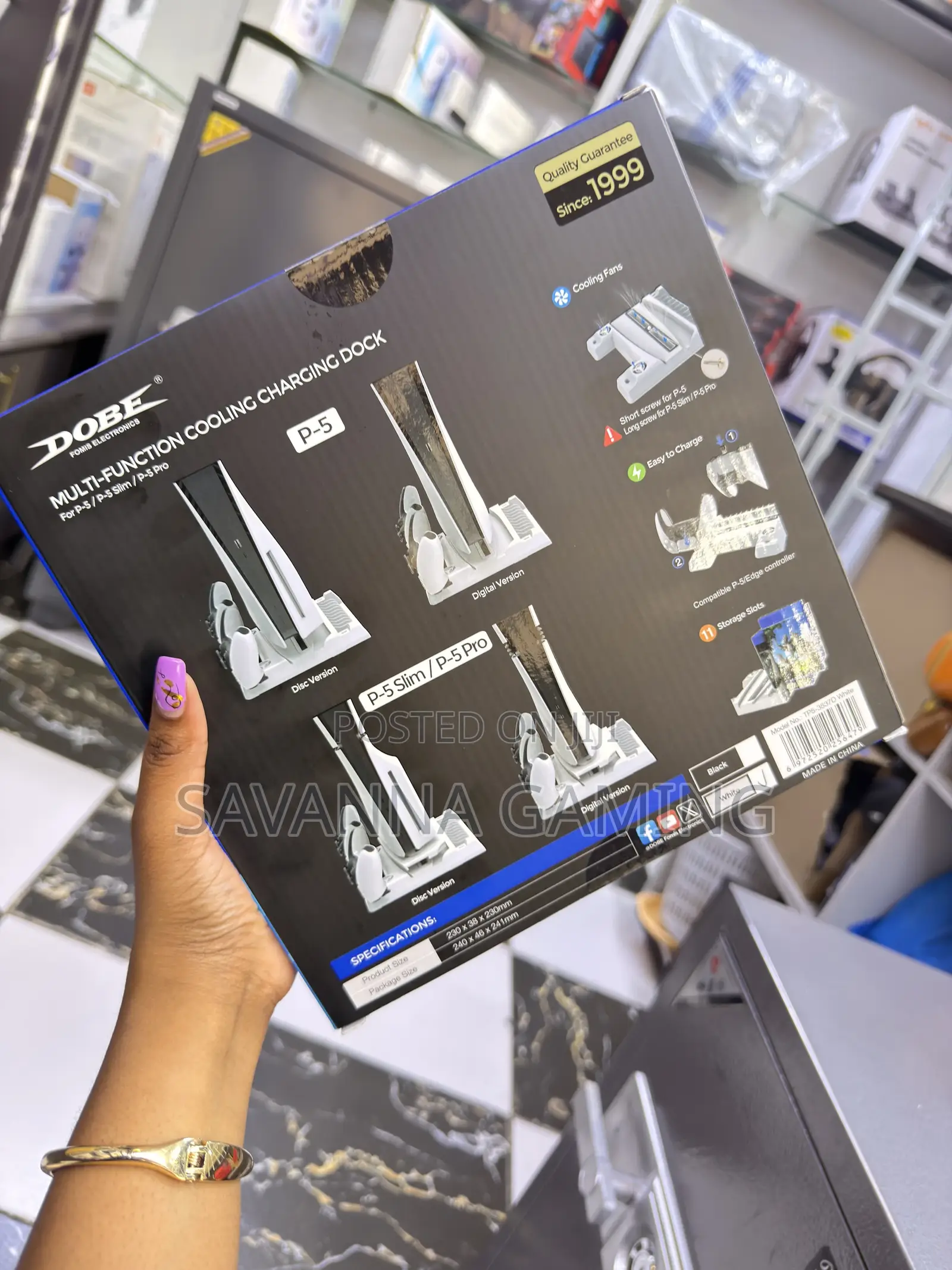 Dobe Multifunctional Cooling Charging Dock