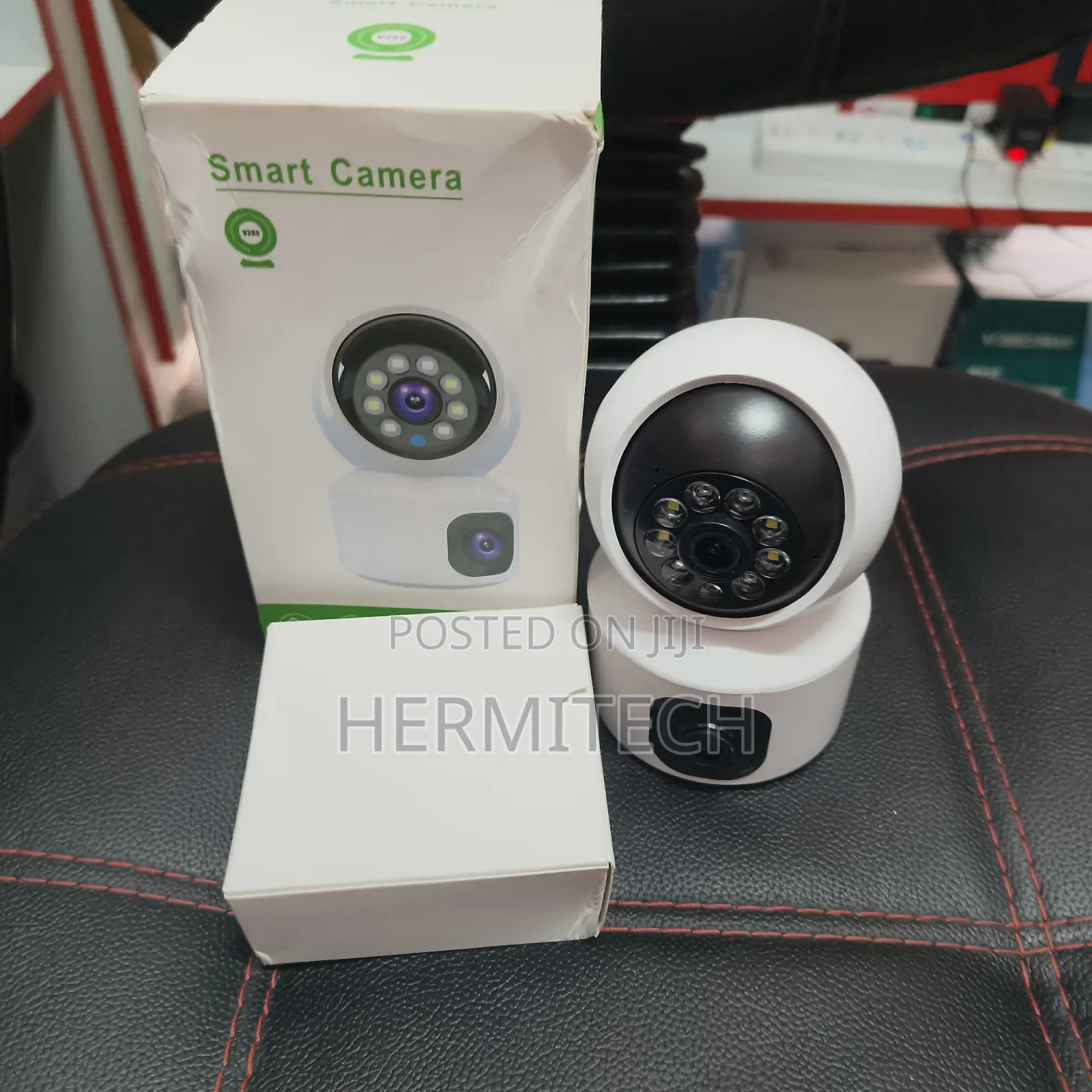 Smart Net Camera Dual Lens Indoor CCTV Surveillance Electric Model
