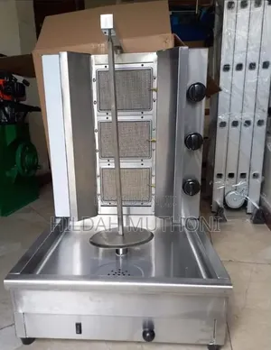 Commercial Shawarma 3 Gas Burner Machine