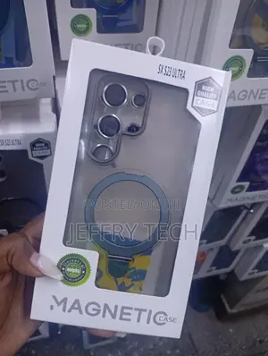 Samsung Galaxy S23 Ultra in Green Protective Plated Clear Cover
