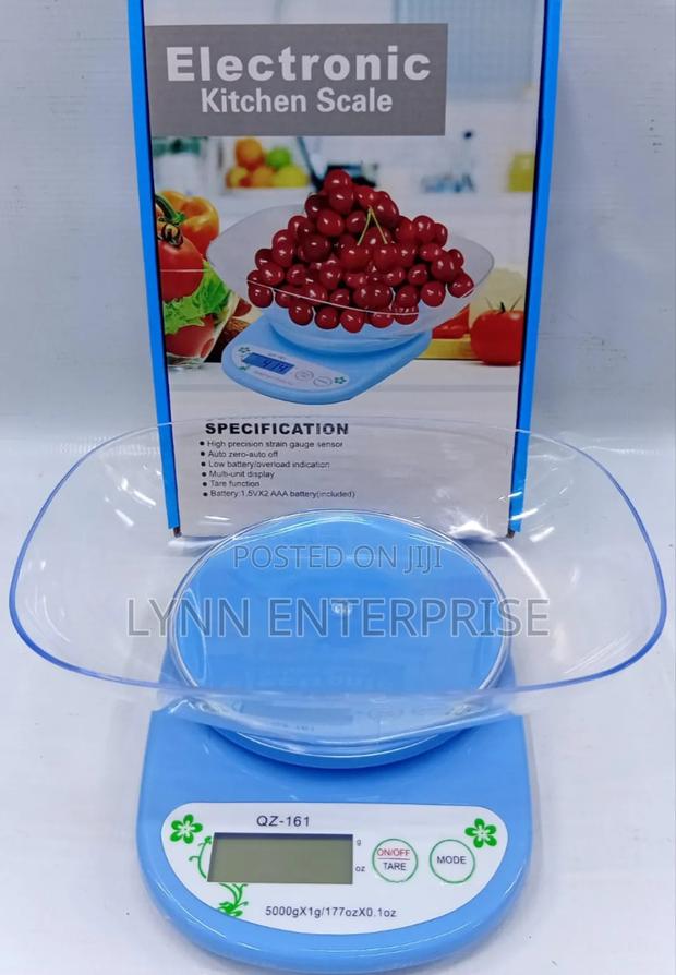 Digital Kitchen Scale With Bowl