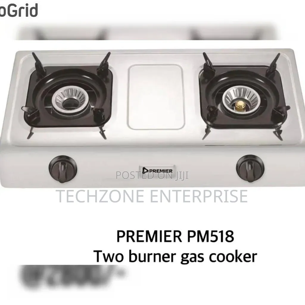 Premier Rg-518 Stainless Steel Tabletop Gas Cooker