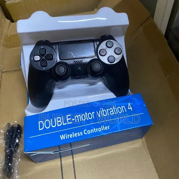 Ergonomic Ps4 Wireless Controller With Dual Vibration Technology