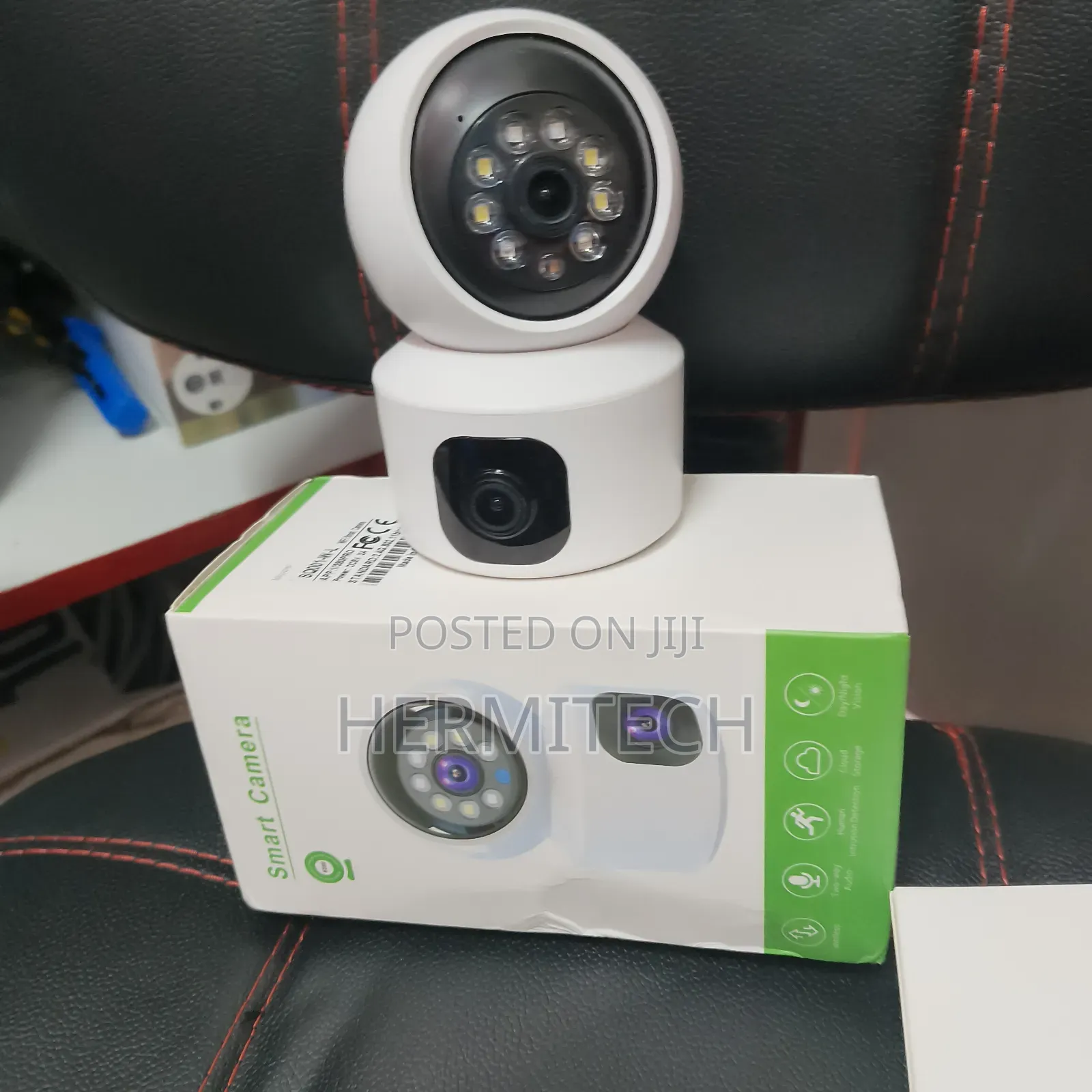 Wifi CCTV Indoor Camera Dual Lens CCTV Surveillance Camera