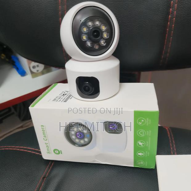 Wifi CCTV Indoor Camera Dual Lens CCTV Surveillance Camera - thumbnail 2