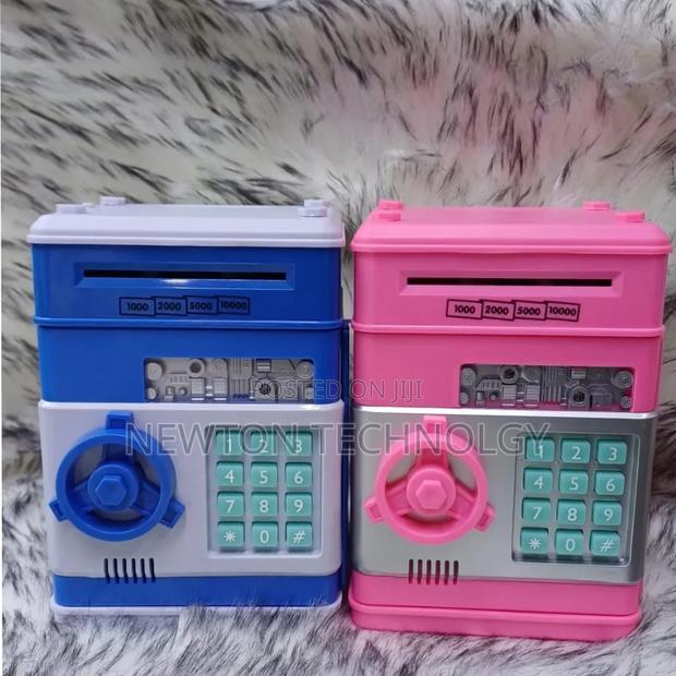 *Piggy Bank for Kids Available in Blue and Pink