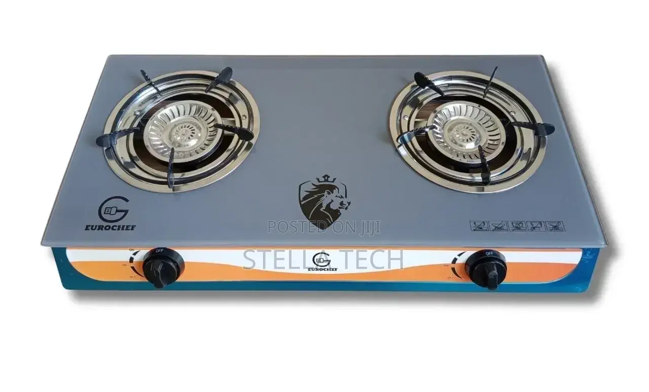 Eurochef 2 Burner Glass Top