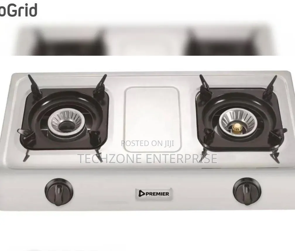 Ramtons Rg-518 2 Burner Stainless Table Top Gas Cooker 