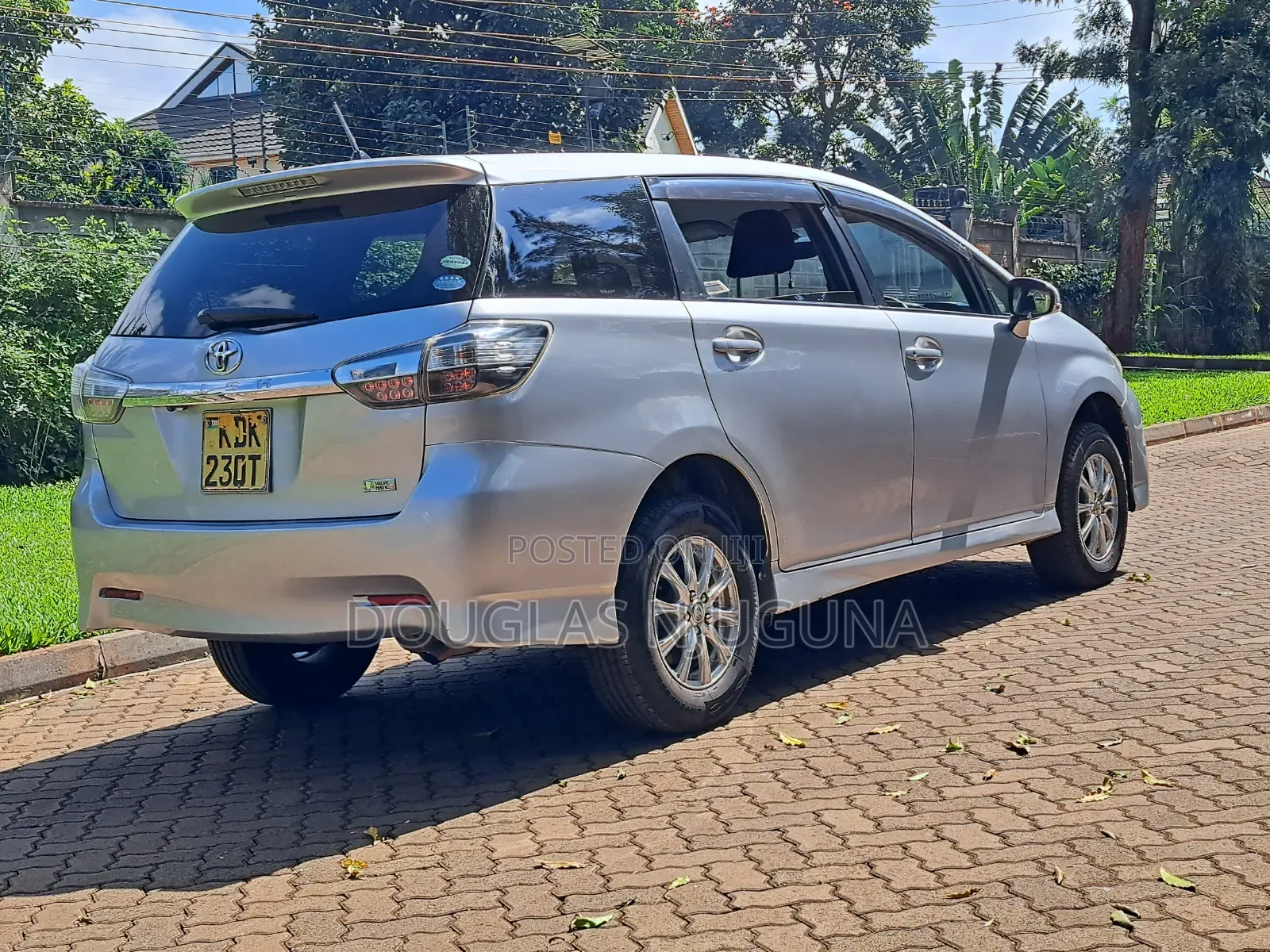 Toyota Wish 2015 Silver