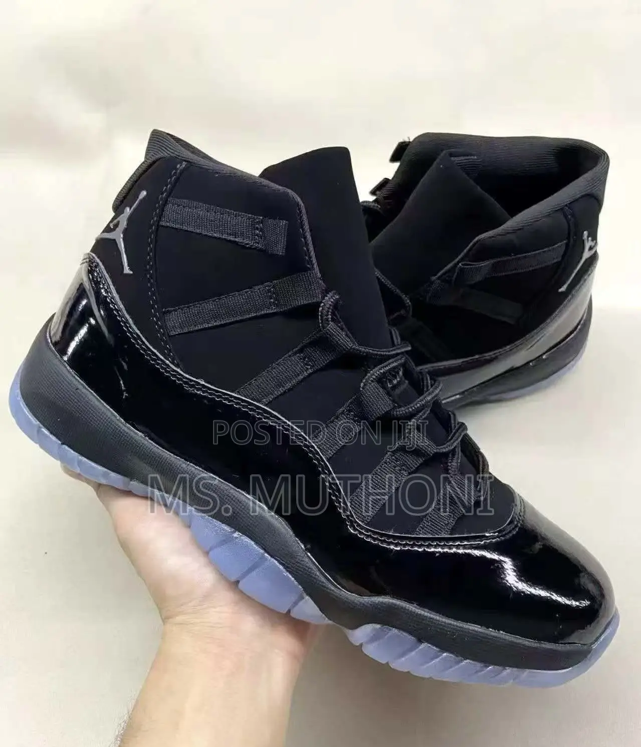 Assorted Retro Jordan 11s: Cap and Gown , Bred, Space Jam Size 40-45
