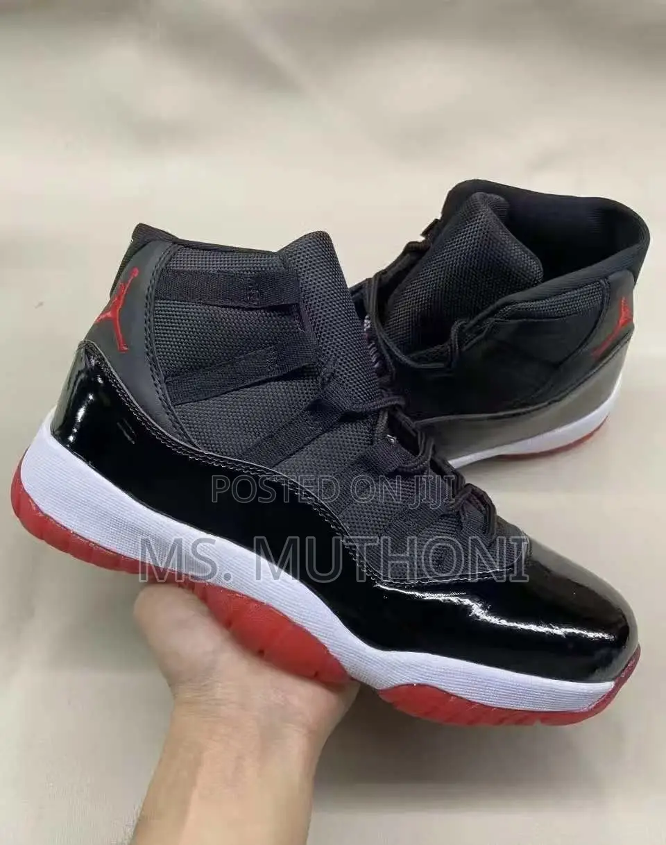 Assorted Retro Jordan 11s: Cap and Gown , Bred, Space Jam Size 40-45