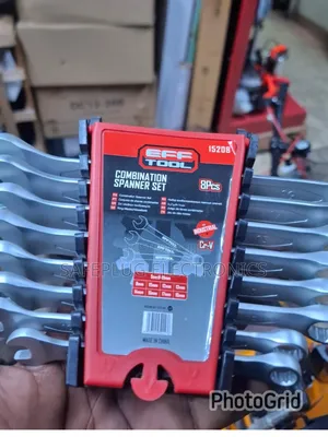 Professional Open and Ring Spanner Set 8 Pieces