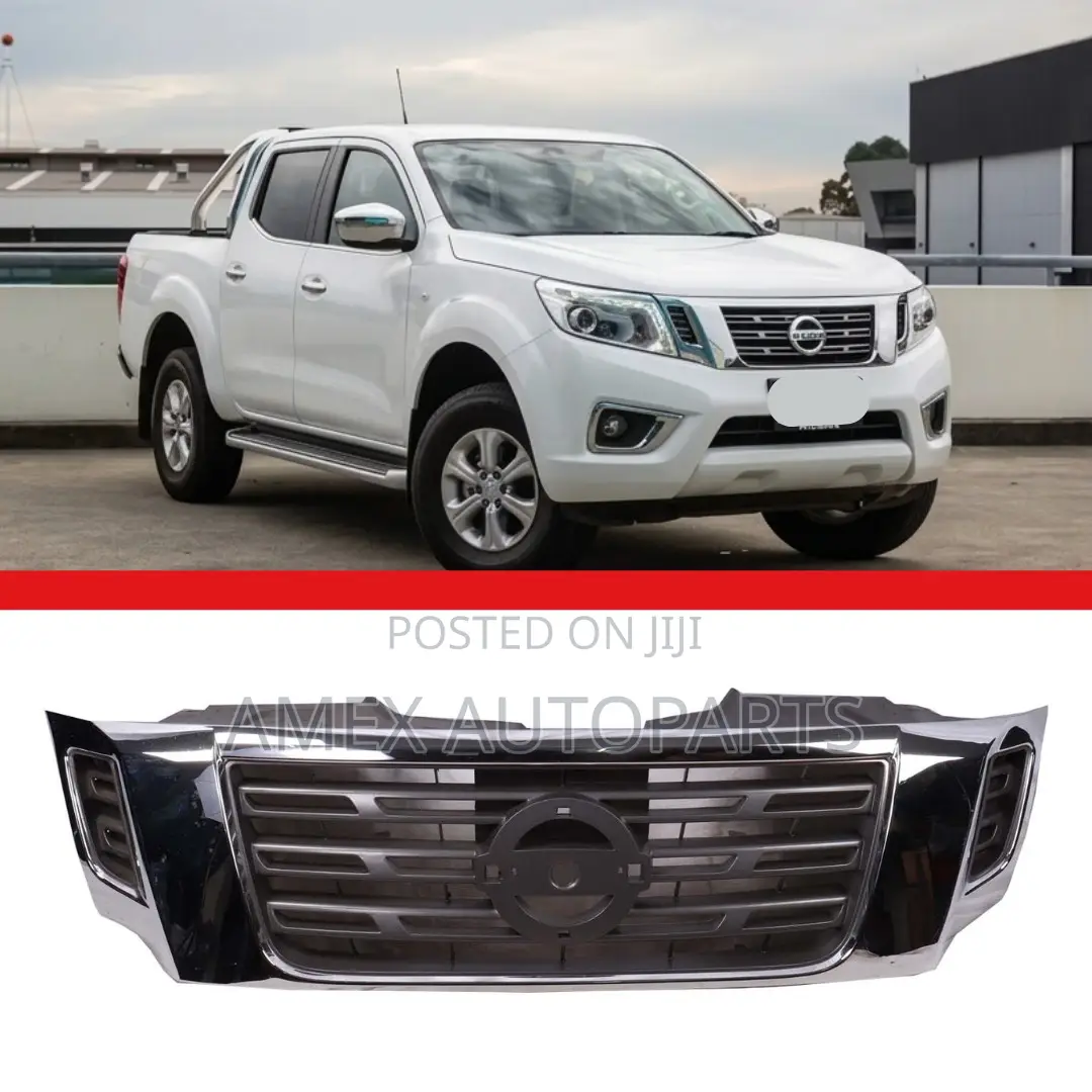Grille Nissan Navara 2017 Onwards Chrome-Black