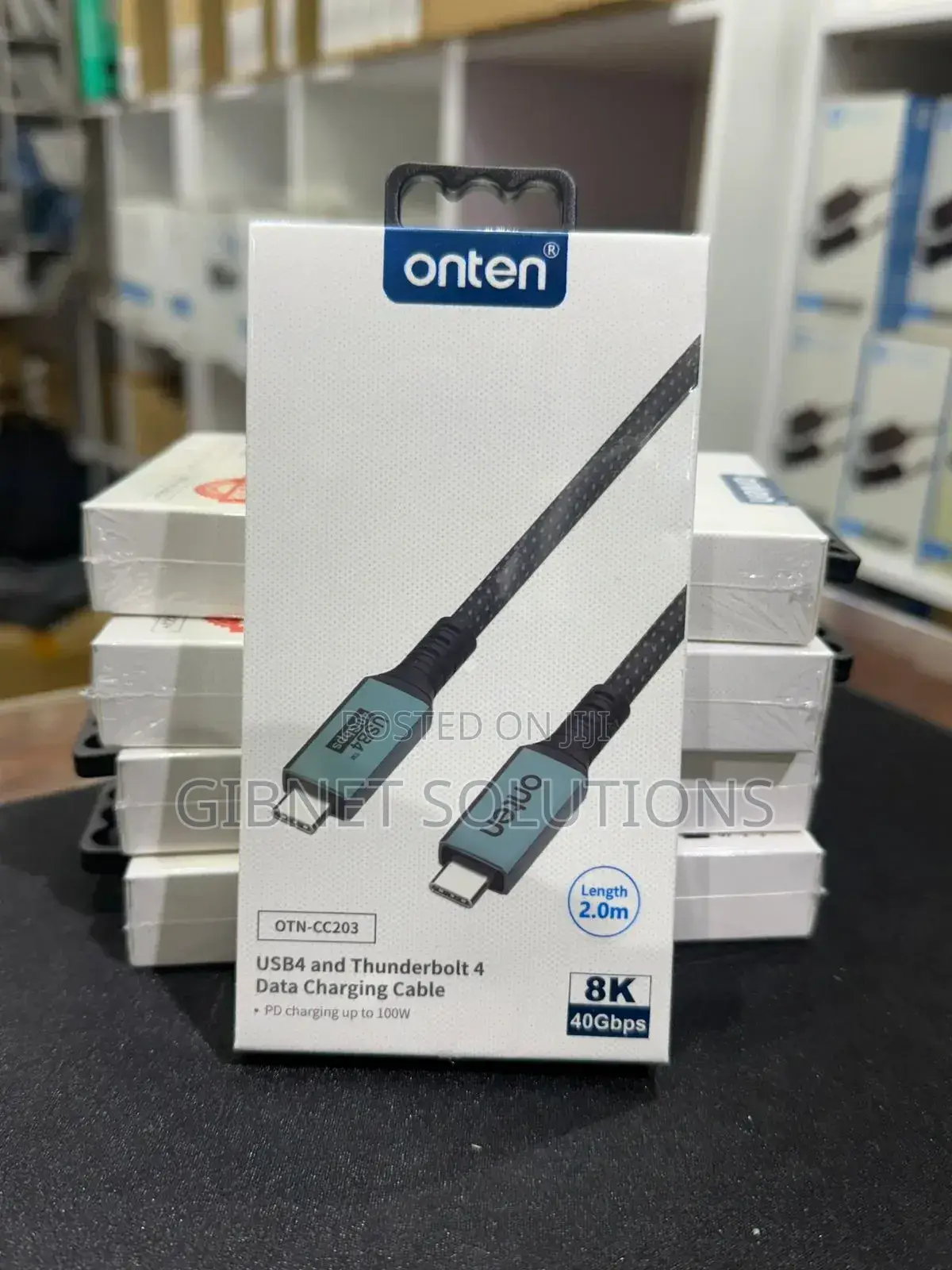 Usb4 And Thunderbolt4 Data Charging Cable