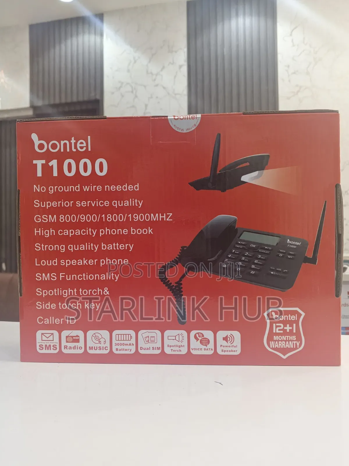 New Bontel T1000 Black