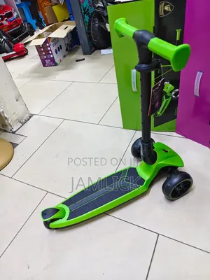 Lamborghini Kids Scooter Adjustable Foldable With Music Lights –Br