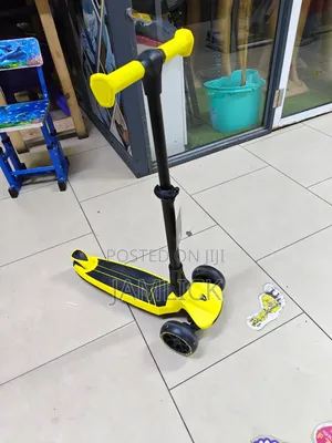 Lamborghini Kids Scooter Adjustable Foldable With Music Lights –Br