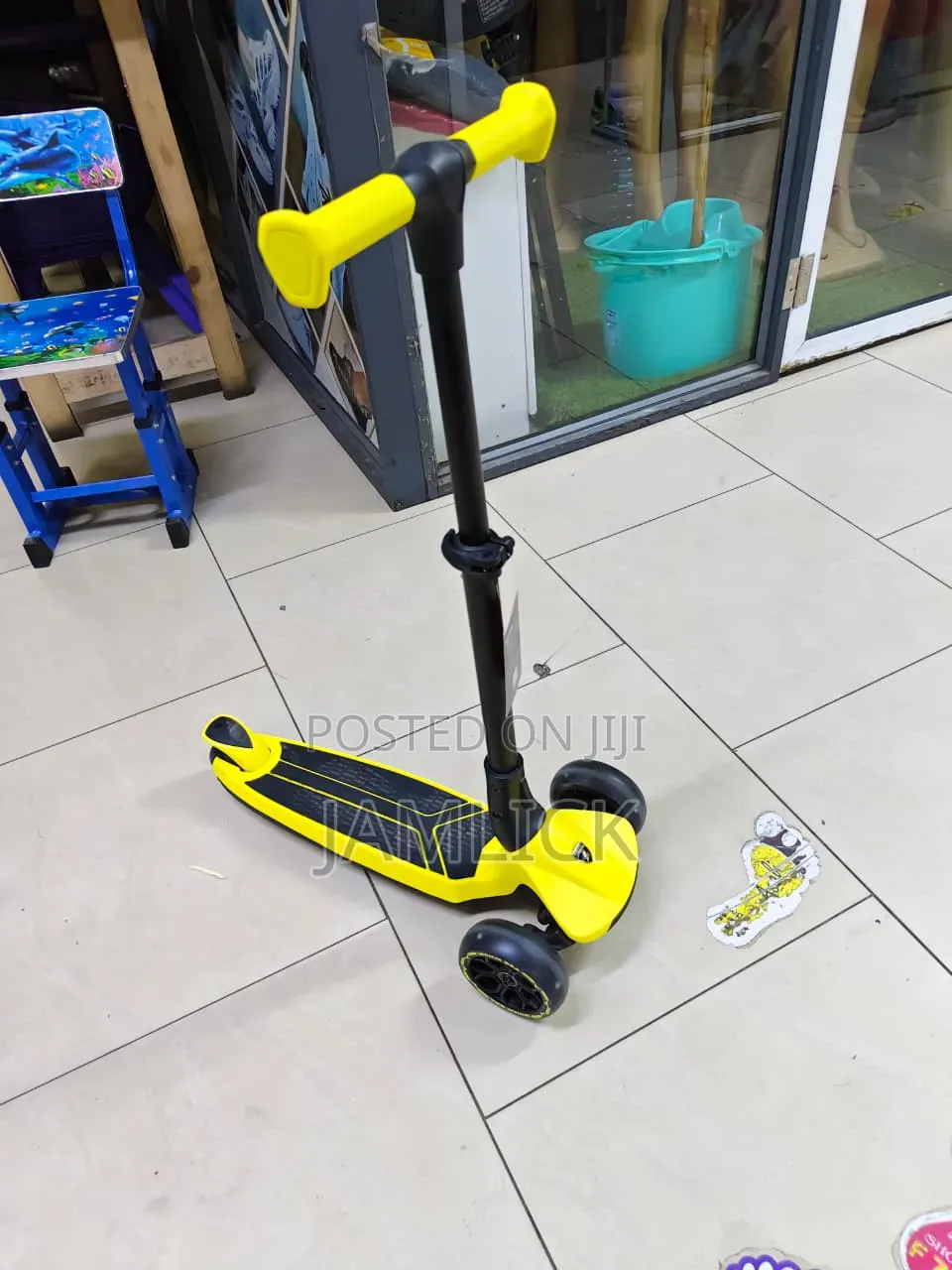 Lamborghini Kids Scooter Adjustable Foldable With Music Lights –Br