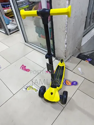 Lamborghini Kids Scooter Adjustable Foldable With Music Lights –Br
