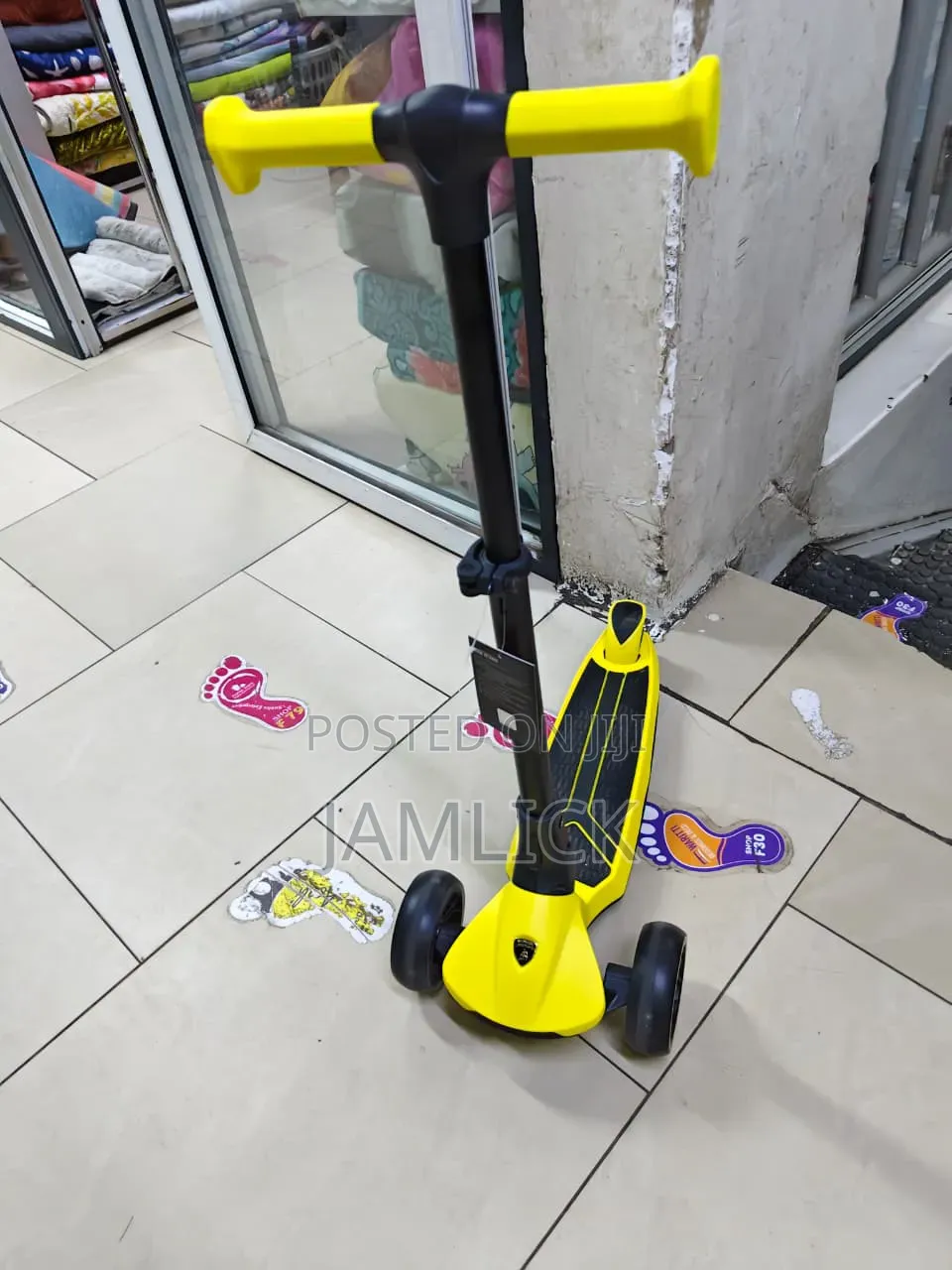 Lamborghini Kids Scooter Adjustable Foldable With Music Lights –Br