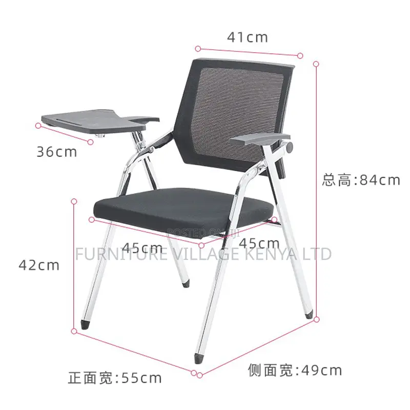 Foldable Stackable Mesh Home Office Training Chair