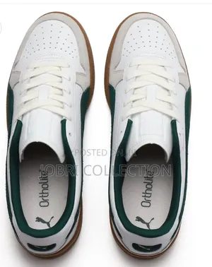 Puma Indoor “White Dark Myrtle Gum “
 Sneakers
