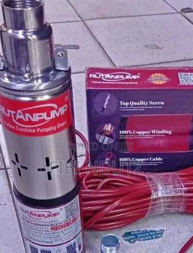 Rutan Submersible Solar Water Pump/Solar Rutan Pump