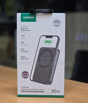 Ugreen 10000mah Magnetic Wireless Power Bank 20w