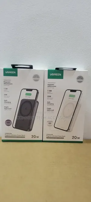 Ugreen 10000mah Magnetic Wireless Power Bank 20w