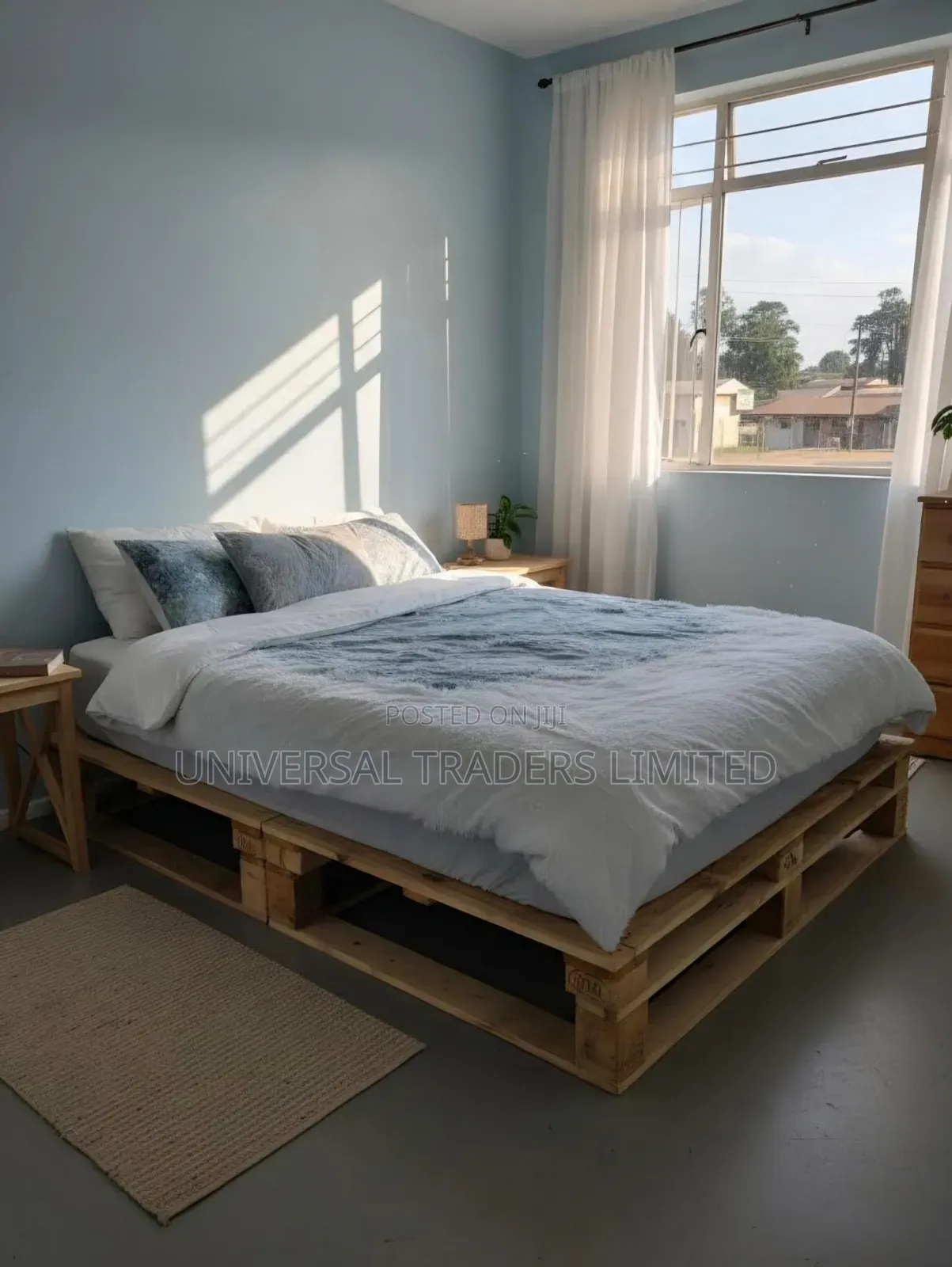 Neat 5x6 Pallets Bed - Strong and Quiet